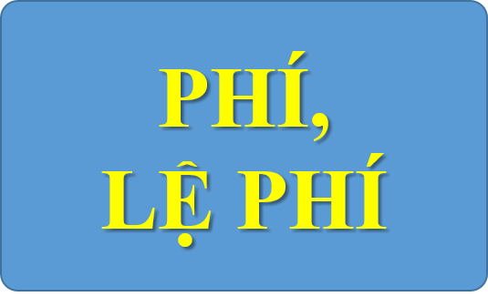 Thông báo danh mục mục thu phí, lệ phí các thủ tục hành chính xã Tống Phan năm 2023