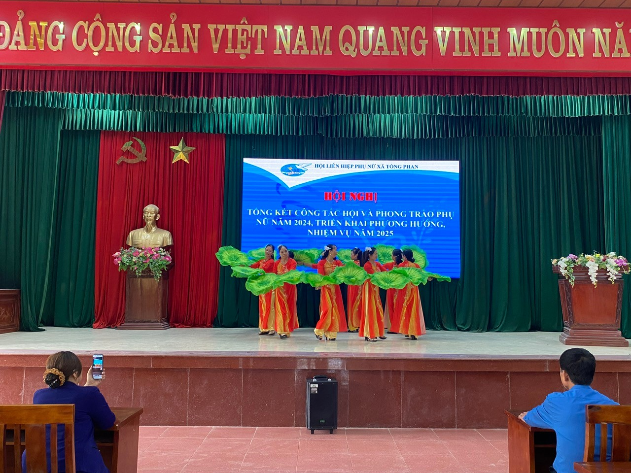 Hội Liên Hiệp Phụ nữ xã Tống Phan tổ chức Hội nghị tổng kết công tác Hội Phụ nữ năm 2024, triển khai phương hướng nhiệm vụ năm 2025
